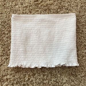White tube top